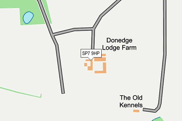 SP7 9HP map - OS OpenMap – Local (Ordnance Survey)