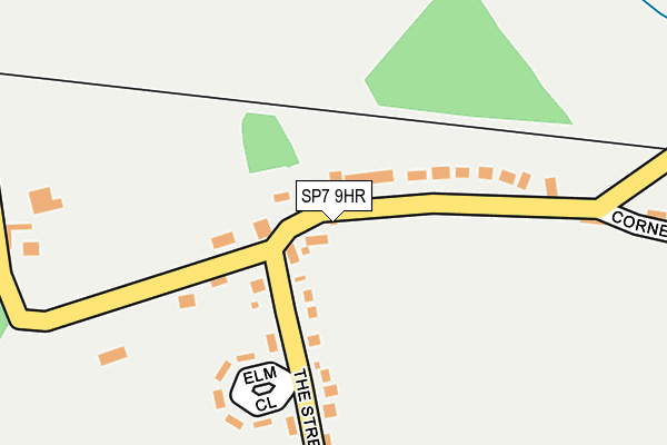 SP7 9HR map - OS OpenMap – Local (Ordnance Survey)