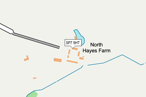 SP7 9HT map - OS OpenMap – Local (Ordnance Survey)