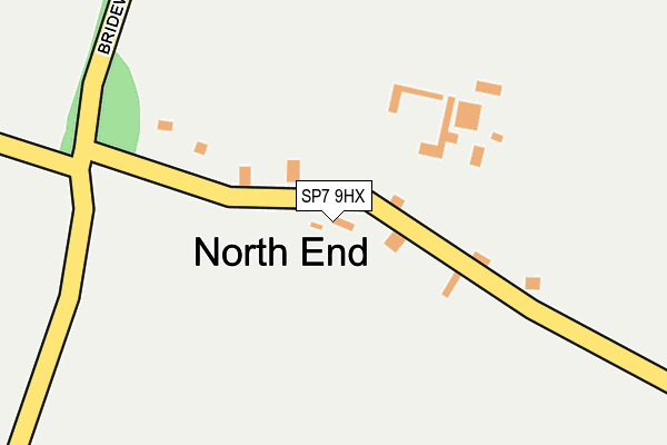 SP7 9HX map - OS OpenMap – Local (Ordnance Survey)