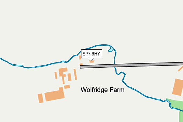 SP7 9HY map - OS OpenMap – Local (Ordnance Survey)