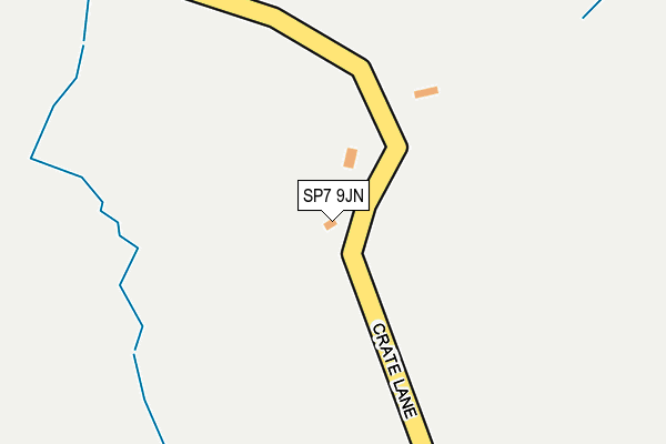 SP7 9JN map - OS OpenMap – Local (Ordnance Survey)