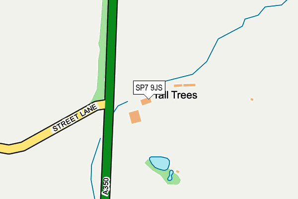 SP7 9JS map - OS OpenMap – Local (Ordnance Survey)