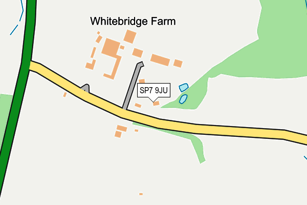 SP7 9JU map - OS OpenMap – Local (Ordnance Survey)