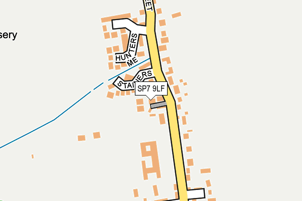 SP7 9LF map - OS OpenMap – Local (Ordnance Survey)