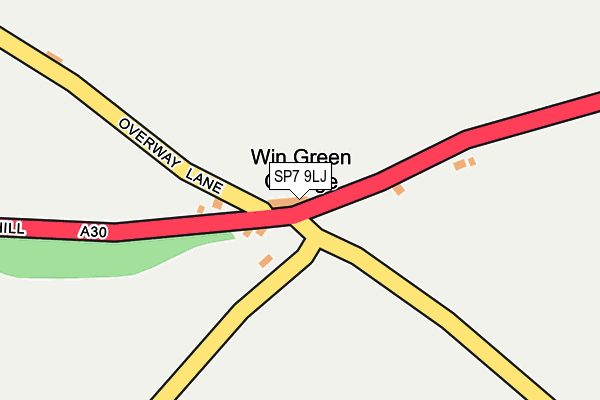 SP7 9LJ map - OS OpenMap – Local (Ordnance Survey)