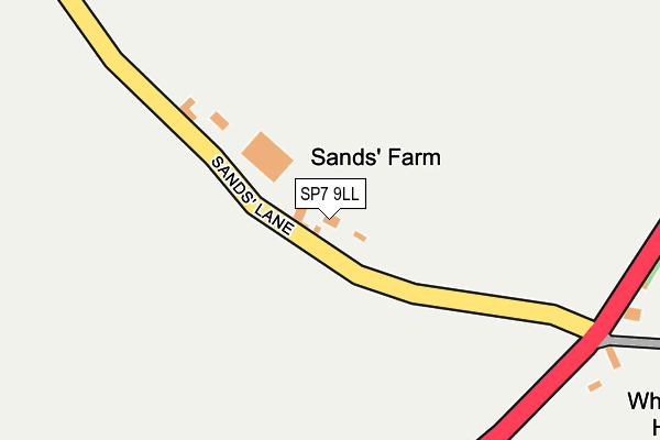 SP7 9LL map - OS OpenMap – Local (Ordnance Survey)