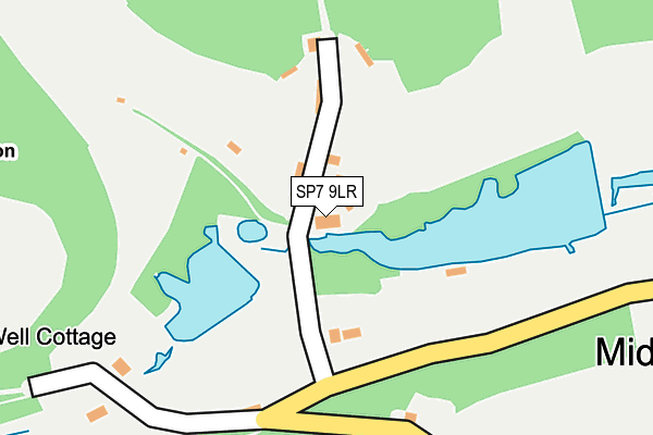 SP7 9LR map - OS OpenMap – Local (Ordnance Survey)