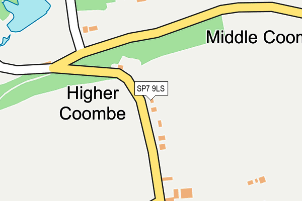 SP7 9LS map - OS OpenMap – Local (Ordnance Survey)