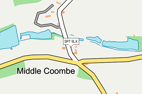 SP7 9LX map - OS OpenMap – Local (Ordnance Survey)