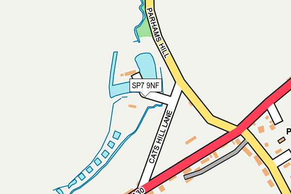 SP7 9NF map - OS OpenMap – Local (Ordnance Survey)