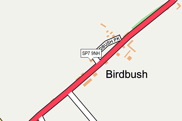 SP7 9NH map - OS OpenMap – Local (Ordnance Survey)