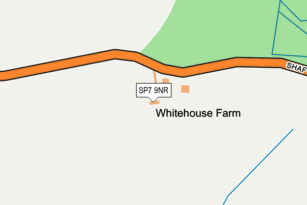 SP7 9NR map - OS OpenMap – Local (Ordnance Survey)