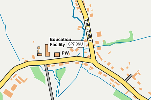 SP7 9NU map - OS OpenMap – Local (Ordnance Survey)