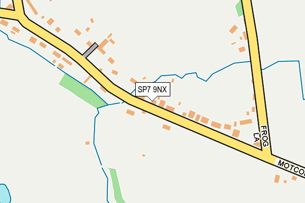 SP7 9NX map - OS OpenMap – Local (Ordnance Survey)