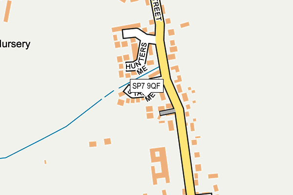 SP7 9QF map - OS OpenMap – Local (Ordnance Survey)