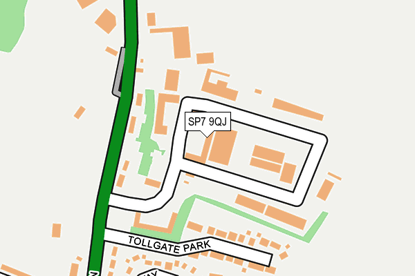 SP7 9QJ map - OS OpenMap – Local (Ordnance Survey)