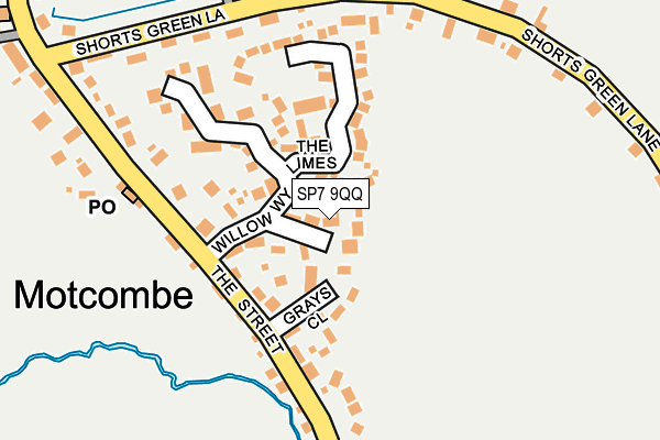 SP7 9QQ map - OS OpenMap – Local (Ordnance Survey)
