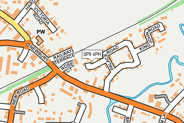 SP8 4PH map - OS OpenMap – Local (Ordnance Survey)