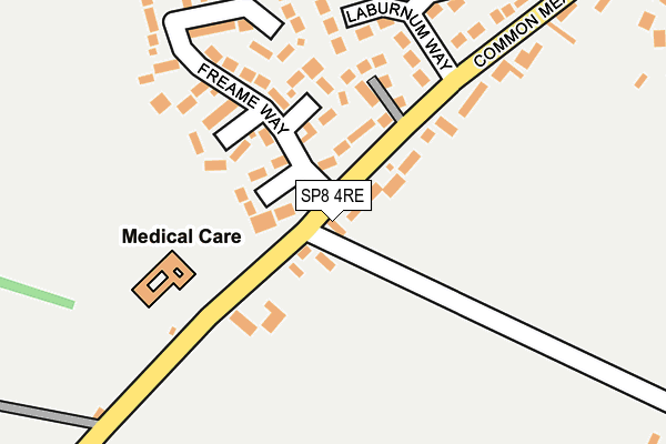 Map of THE LEELA CENTRE LTD at local scale