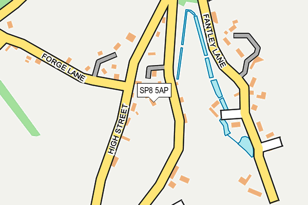 SP8 5AP map - OS OpenMap – Local (Ordnance Survey)