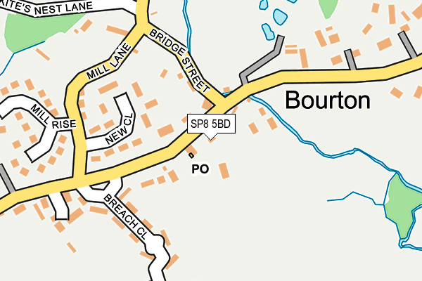 SP8 5BD map - OS OpenMap – Local (Ordnance Survey)