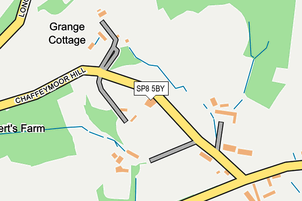 SP8 5BY map - OS OpenMap – Local (Ordnance Survey)