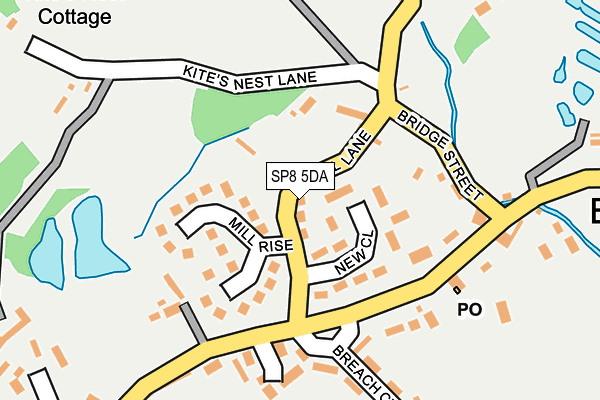 Map of PISCINE SYSTEMS LIMITED at local scale