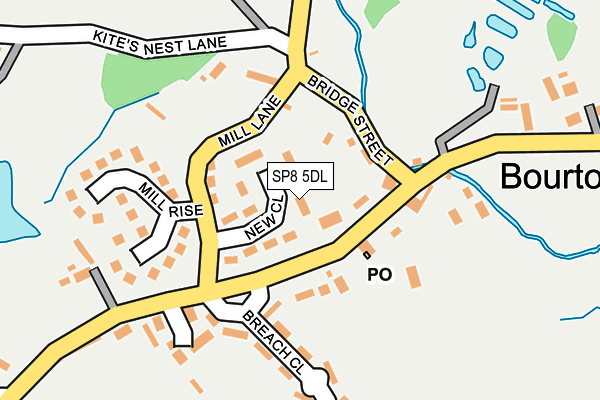 SP8 5DL map - OS OpenMap – Local (Ordnance Survey)