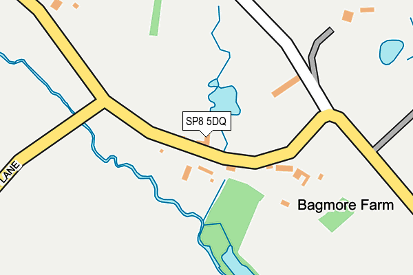 SP8 5DQ map - OS OpenMap – Local (Ordnance Survey)