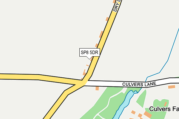 SP8 5DR map - OS OpenMap – Local (Ordnance Survey)