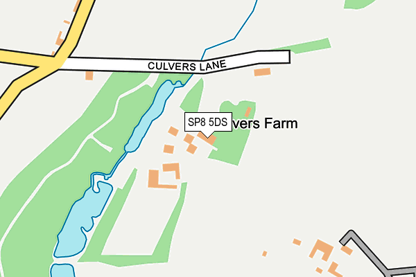 SP8 5DS map - OS OpenMap – Local (Ordnance Survey)