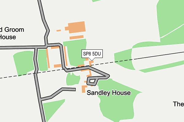 SP8 5DU map - OS OpenMap – Local (Ordnance Survey)