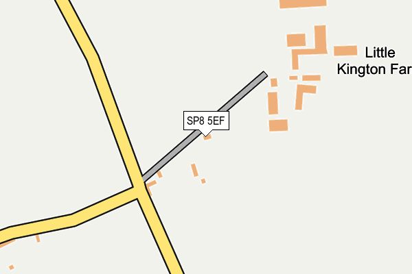 SP8 5EF map - OS OpenMap – Local (Ordnance Survey)