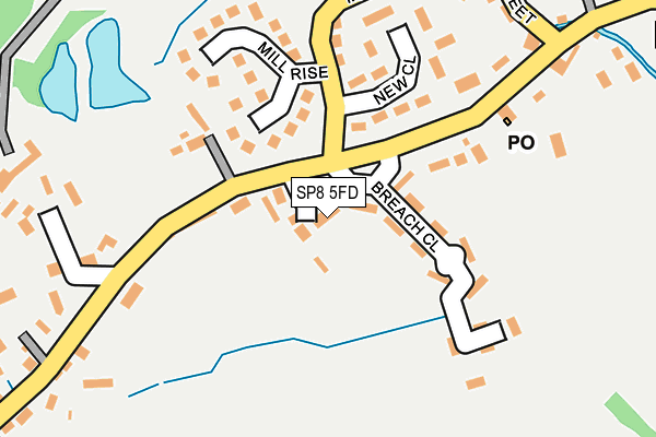 SP8 5FD map - OS OpenMap – Local (Ordnance Survey)