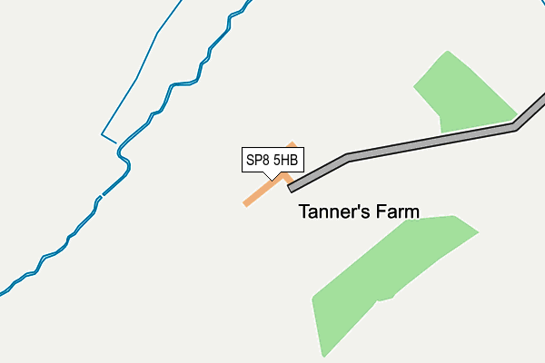 SP8 5HB map - OS OpenMap – Local (Ordnance Survey)