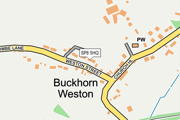 SP8 5HQ map - OS OpenMap – Local (Ordnance Survey)