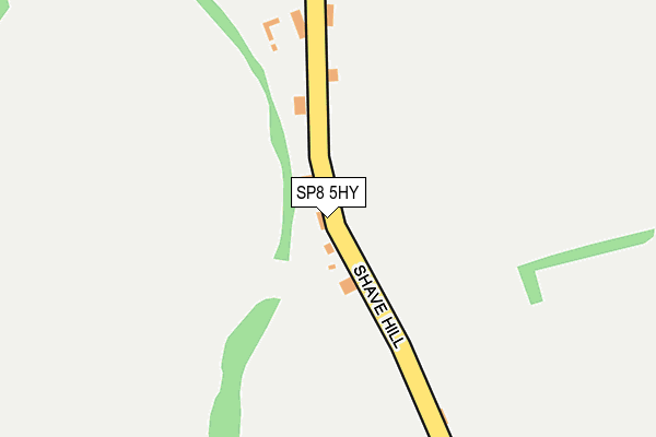 SP8 5HY map - OS OpenMap – Local (Ordnance Survey)