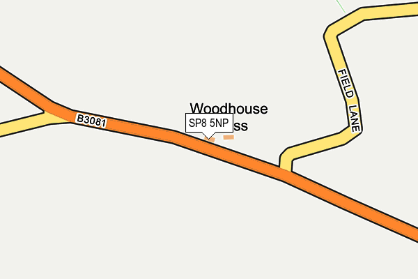 SP8 5NP map - OS OpenMap – Local (Ordnance Survey)