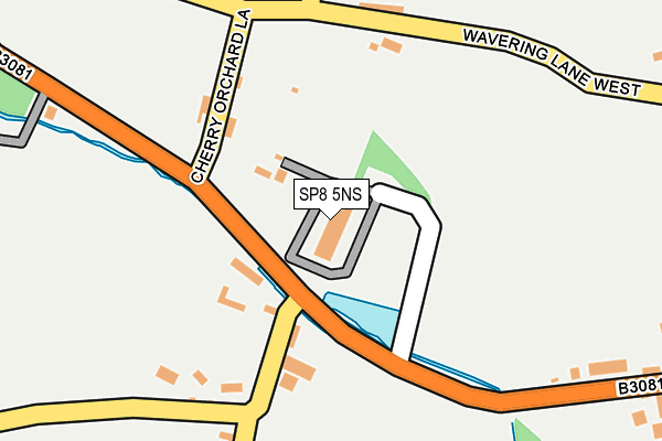 SP8 5NS map - OS OpenMap – Local (Ordnance Survey)