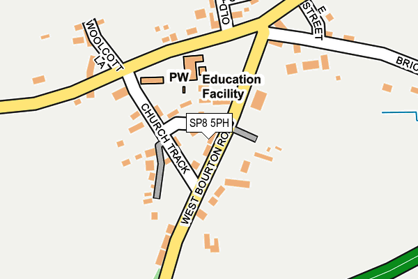 SP8 5PH map - OS OpenMap – Local (Ordnance Survey)