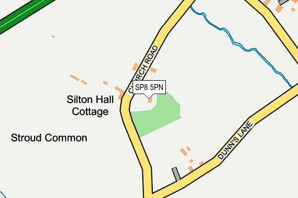 SP8 5PN map - OS OpenMap – Local (Ordnance Survey)