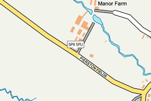 SP8 5PU map - OS OpenMap – Local (Ordnance Survey)