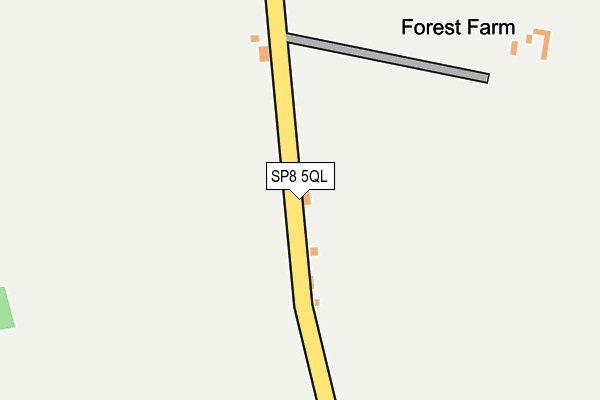 SP8 5QL map - OS OpenMap – Local (Ordnance Survey)