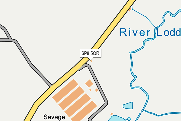 SP8 5QR map - OS OpenMap – Local (Ordnance Survey)