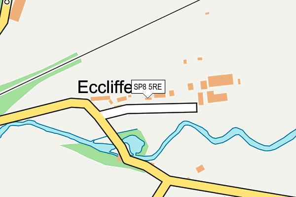SP8 5RE map - OS OpenMap – Local (Ordnance Survey)