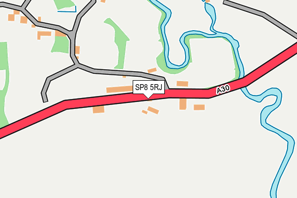 SP8 5RJ map - OS OpenMap – Local (Ordnance Survey)