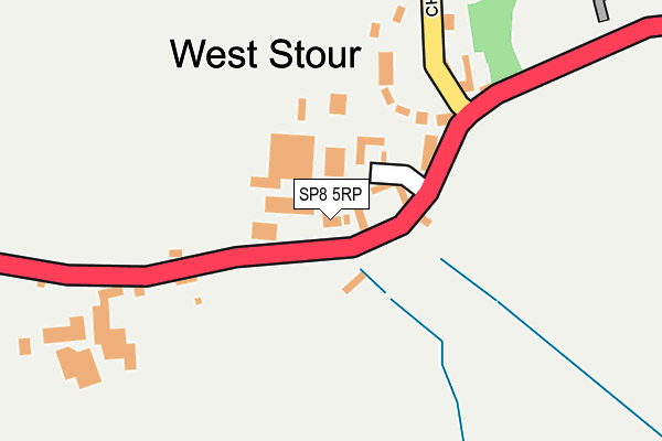 SP8 5RP map - OS OpenMap – Local (Ordnance Survey)