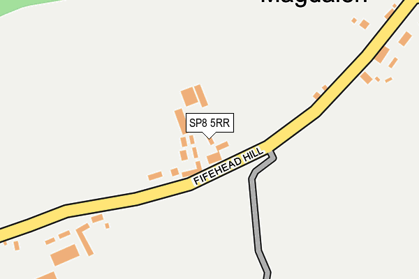 SP8 5RR map - OS OpenMap – Local (Ordnance Survey)