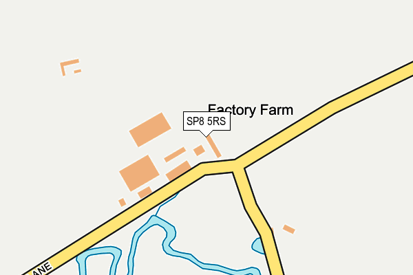 SP8 5RS map - OS OpenMap – Local (Ordnance Survey)